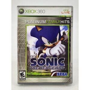 Sonic The Hedgehog Platinum Hits - Microsoft Xbox 360 TESTED & WORKING